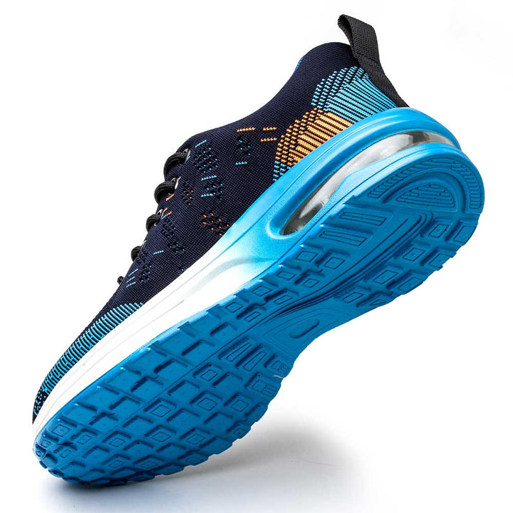 Comfortabele S3 werkschoenen met stalen neus, lichtgewicht design, ideaal voor de bouwsector.