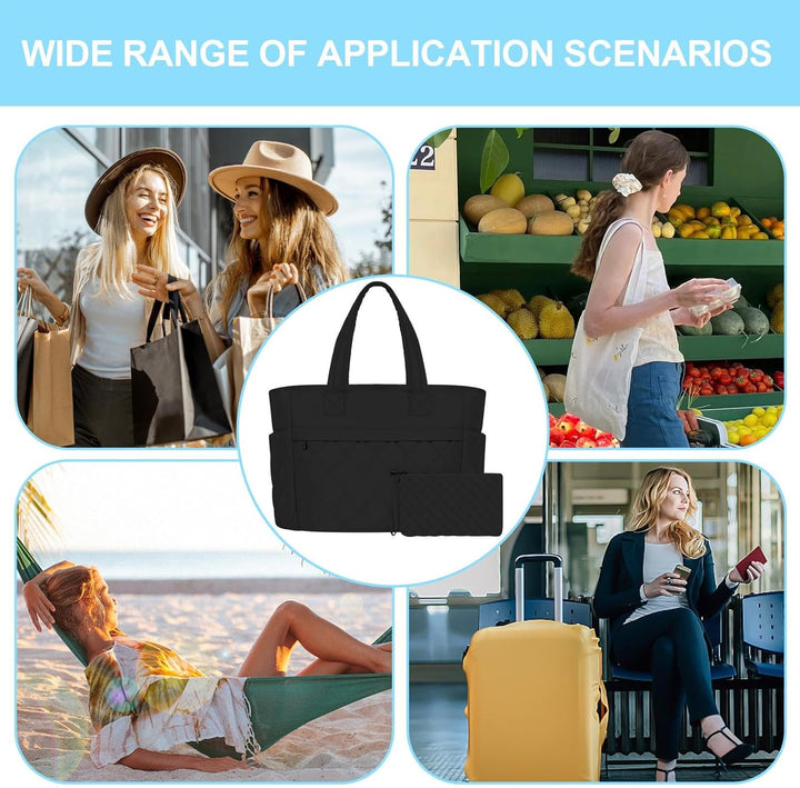 Selvara reistas/pendeltas met laptop bescherming en strak design, perfect voor dagelijks gebruik.