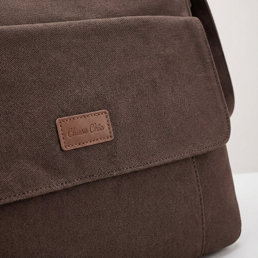 Unisex Satchelix pendeltas gedragen, comfortabele en lichte werktas, ideaal voor 15.6 inch laptop.