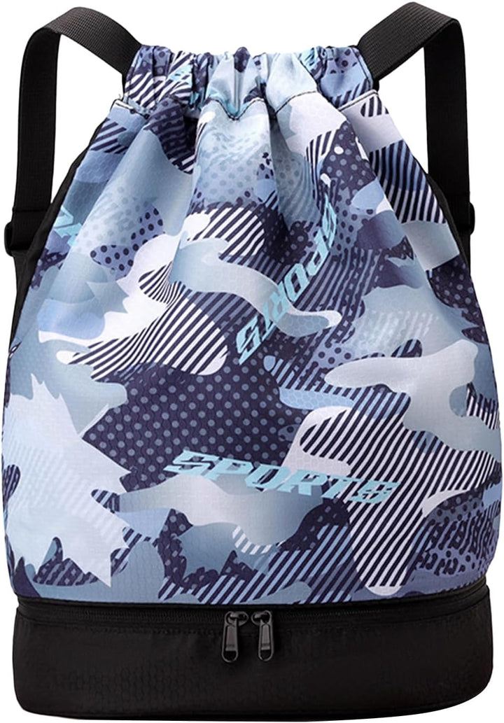 Zwarte Trivora unisex sport duffle tas met schoencompartiment. Ruim en praktisch voor gym, sport en reizen.