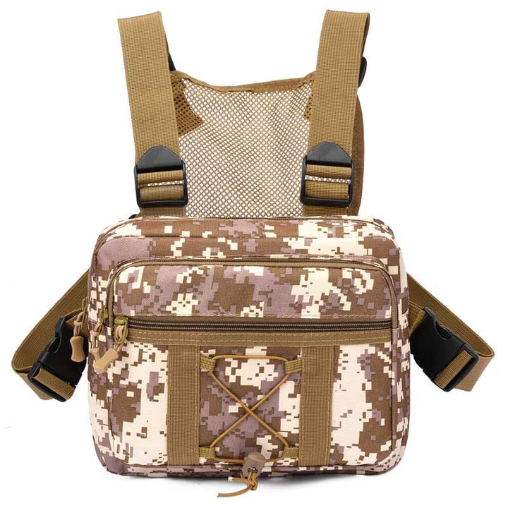 Duurzame multifunctionele borsttas voor wandelen, kamperen en reizen. Perfect voor outdoor gear.