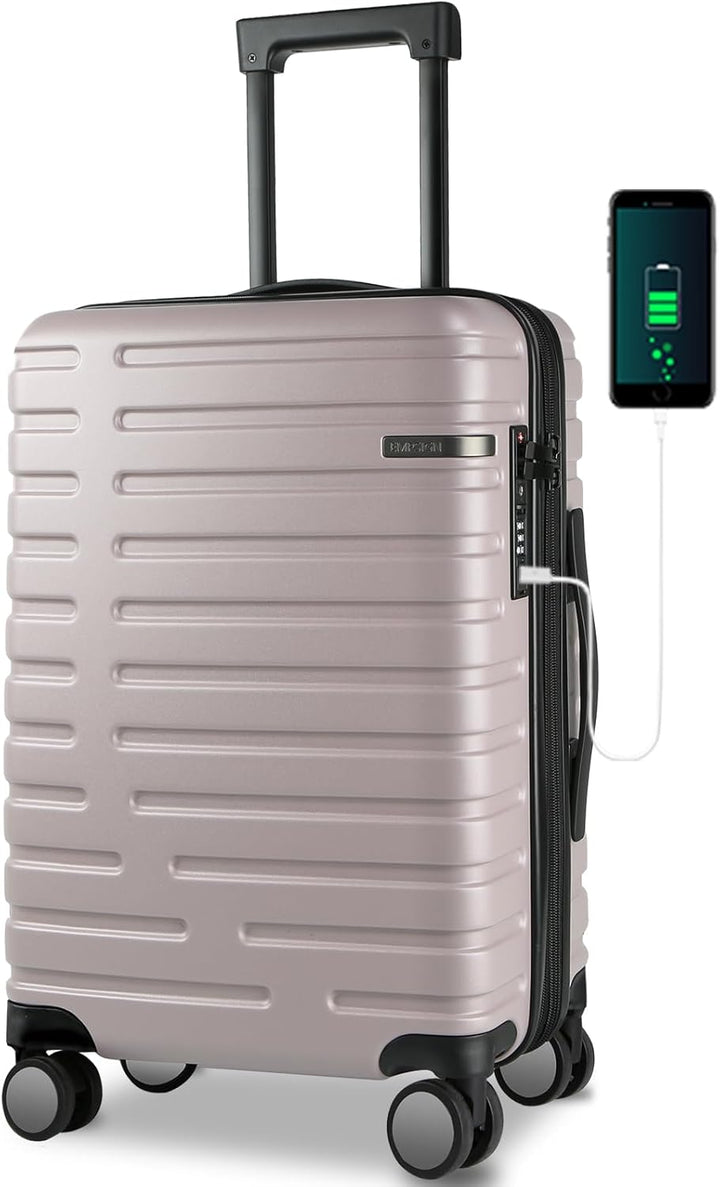 Handbagage voor de moderne reiziger: uitbreidbaar, hard, TSA-slot.