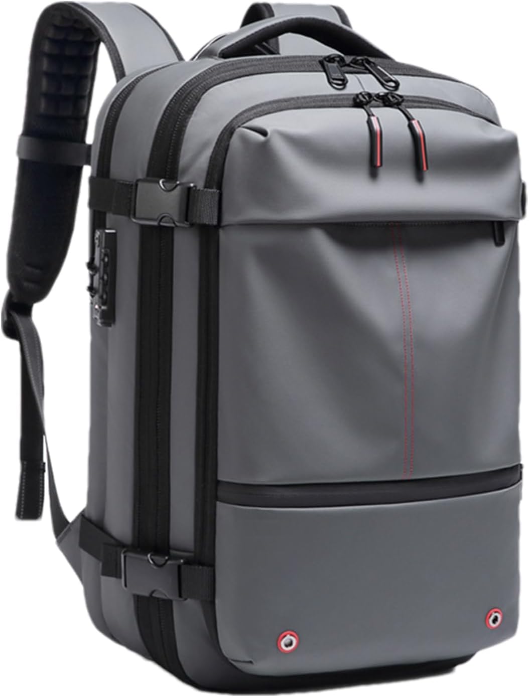Vacuüm compressie rugzak, 60L uitbreidbaar, waterdicht en unisex. Maximaal volume, minimale omvang.