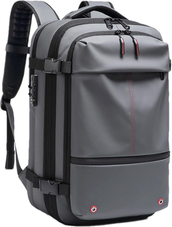 Vacuüm compressie rugzak, 60L uitbreidbaar, waterdicht en unisex. Maximaal volume, minimale omvang.